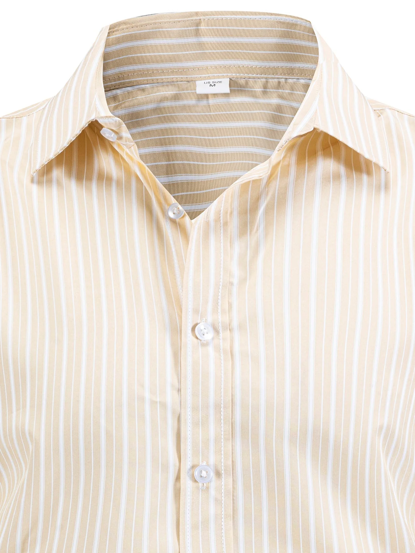 Ladislao® | Long Sleeve Stripe Button Up Shirt - Image 10