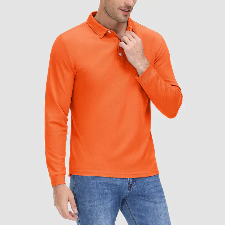 Lake® | Long Sleeve Polo Shirt - Image 9