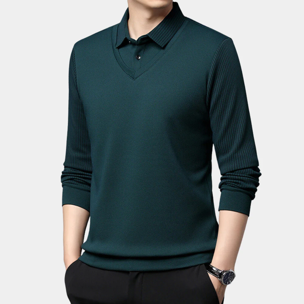 Lance® | Stylish Men'S Long Sleeve Shirt - Image 3
