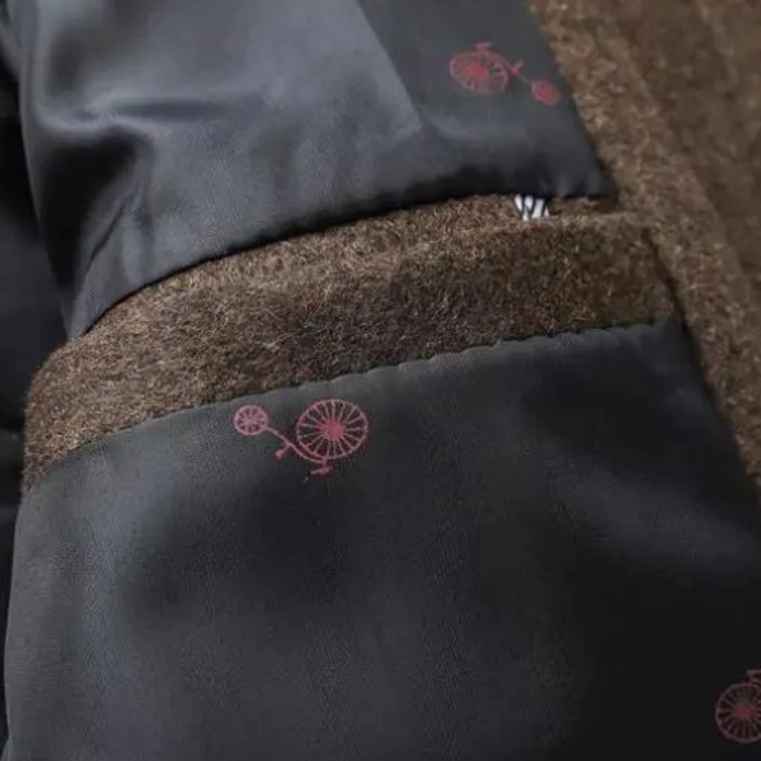 Lando | Thick wool trench coat for men - Image 2