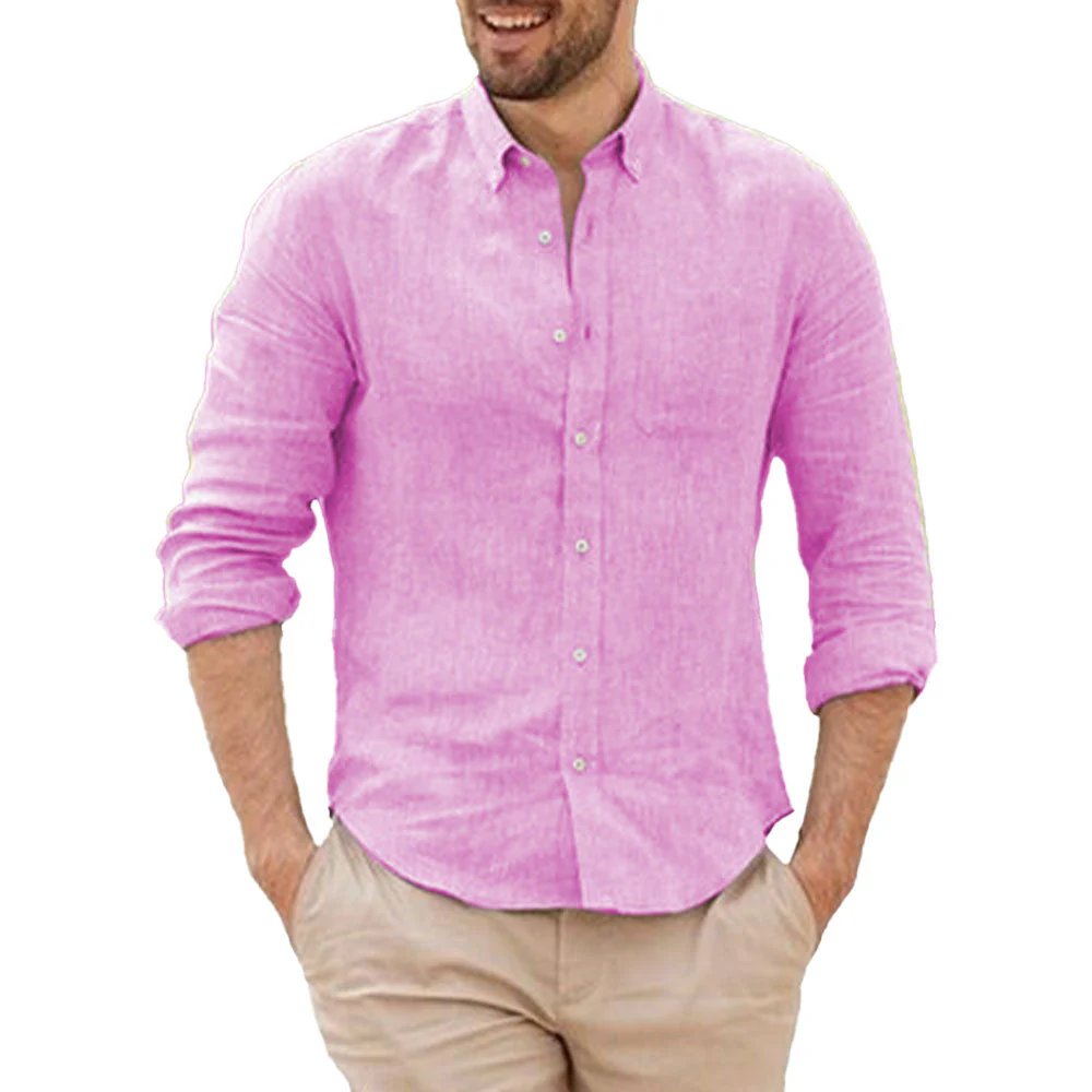 Landon | Breathable Linen Shirt - Image 3