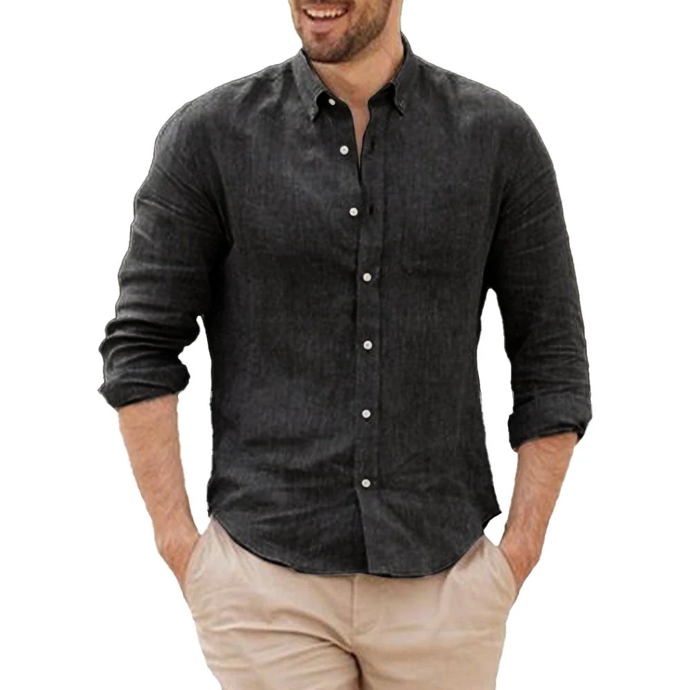 Landon | Breathable Linen Shirt - Image 6