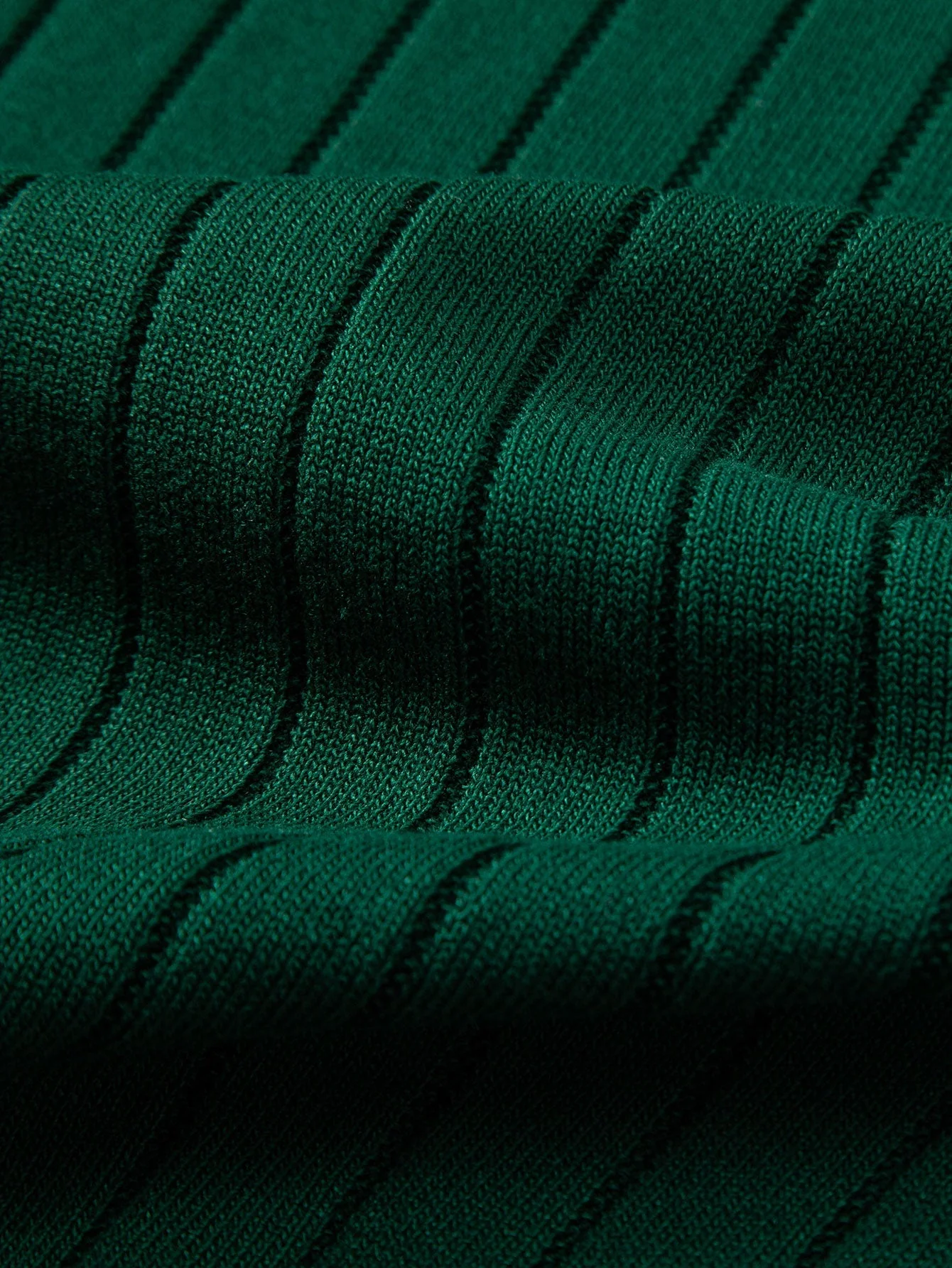 Landon | Stripe Knit Polo Shirt - Image 6