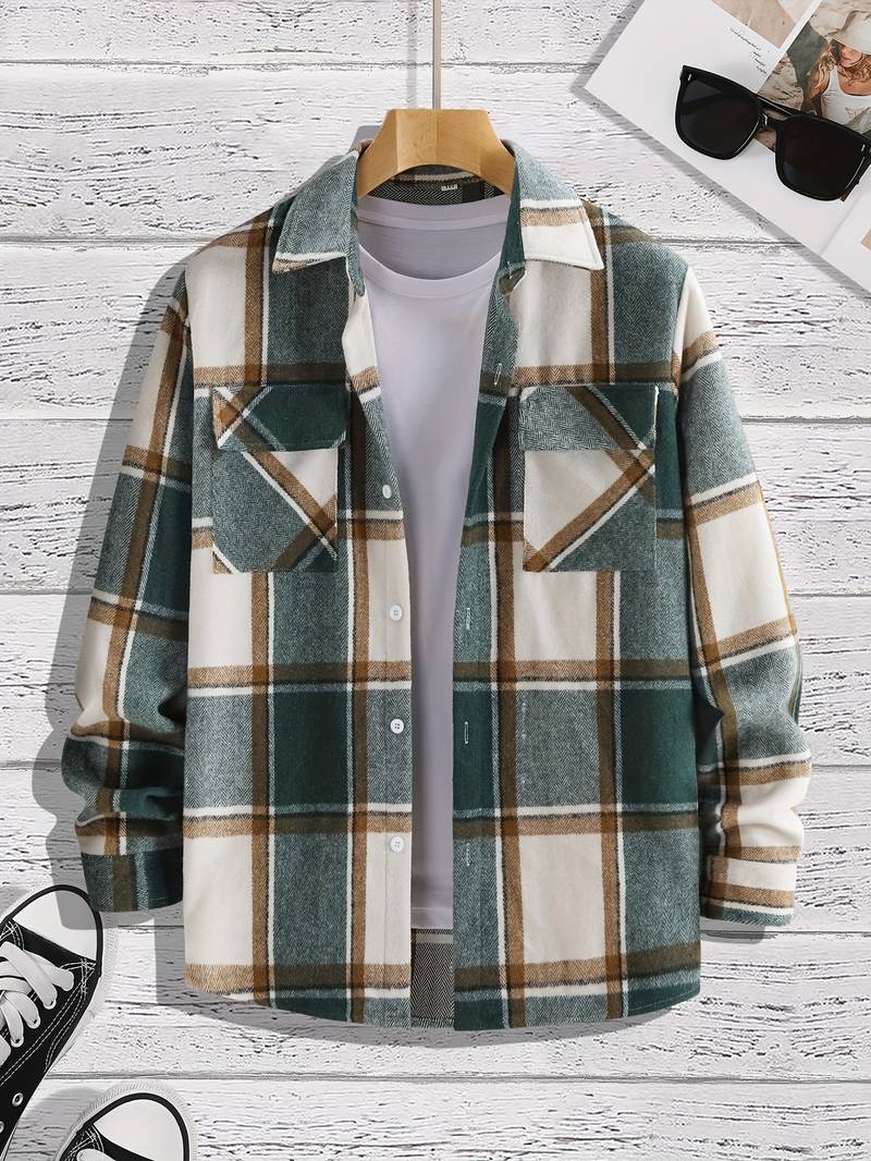 Lane® | Chic Checked Shirt For Men - Image 6