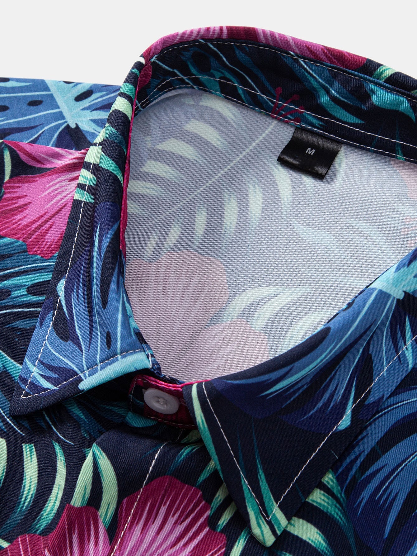 Lane® | Tropical Flowers Print Button Up Shirt - Image 6
