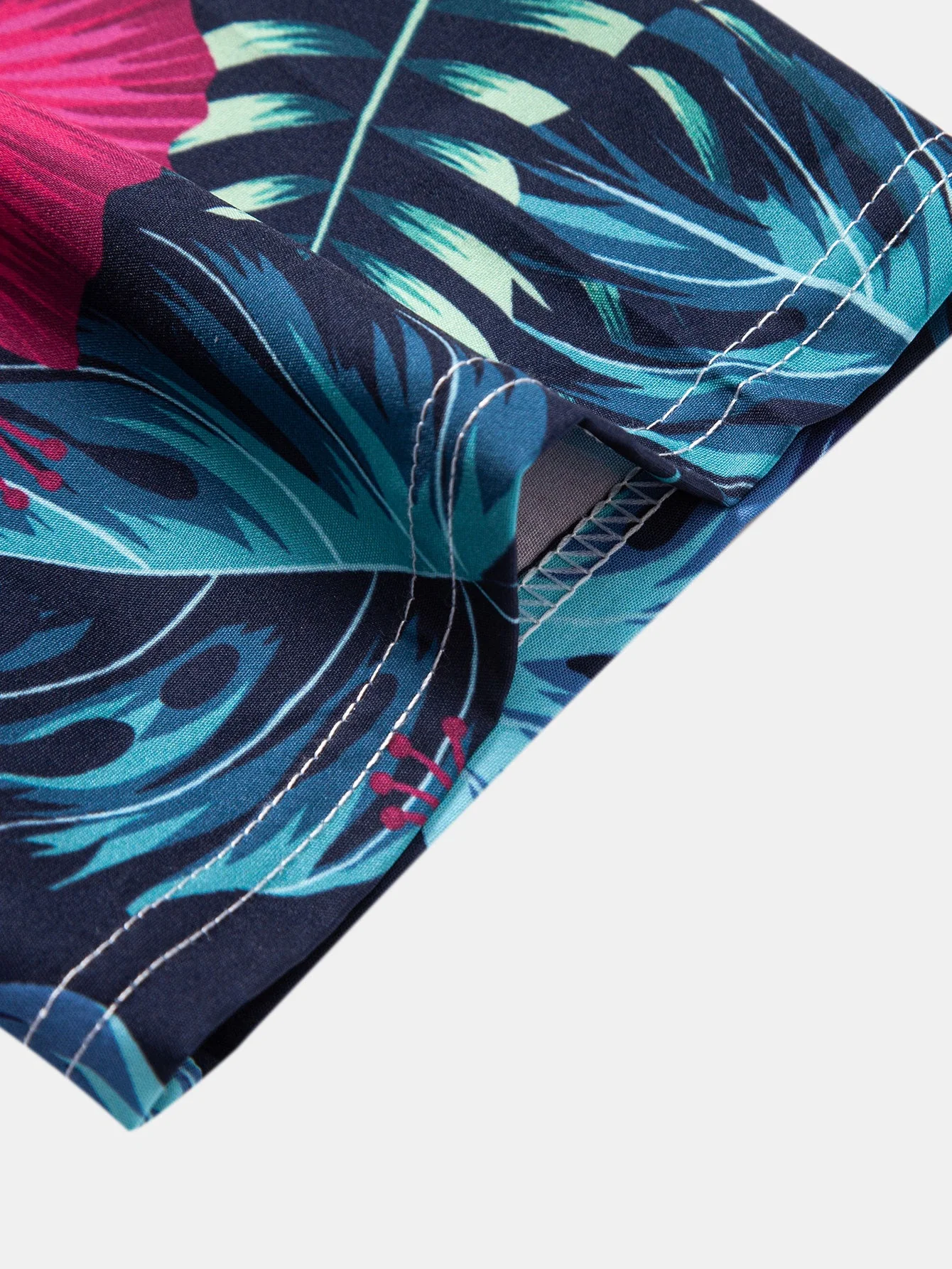 Lane® | Tropical Flowers Print Button Up Shirt - Image 8