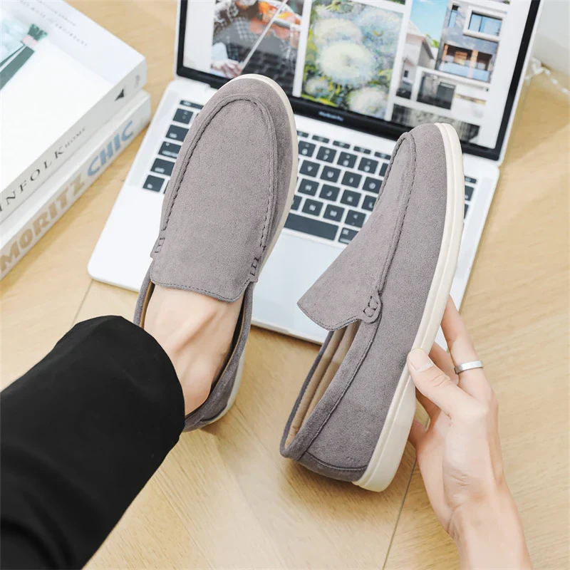Lane | Casual Suede Loafers - Image 12