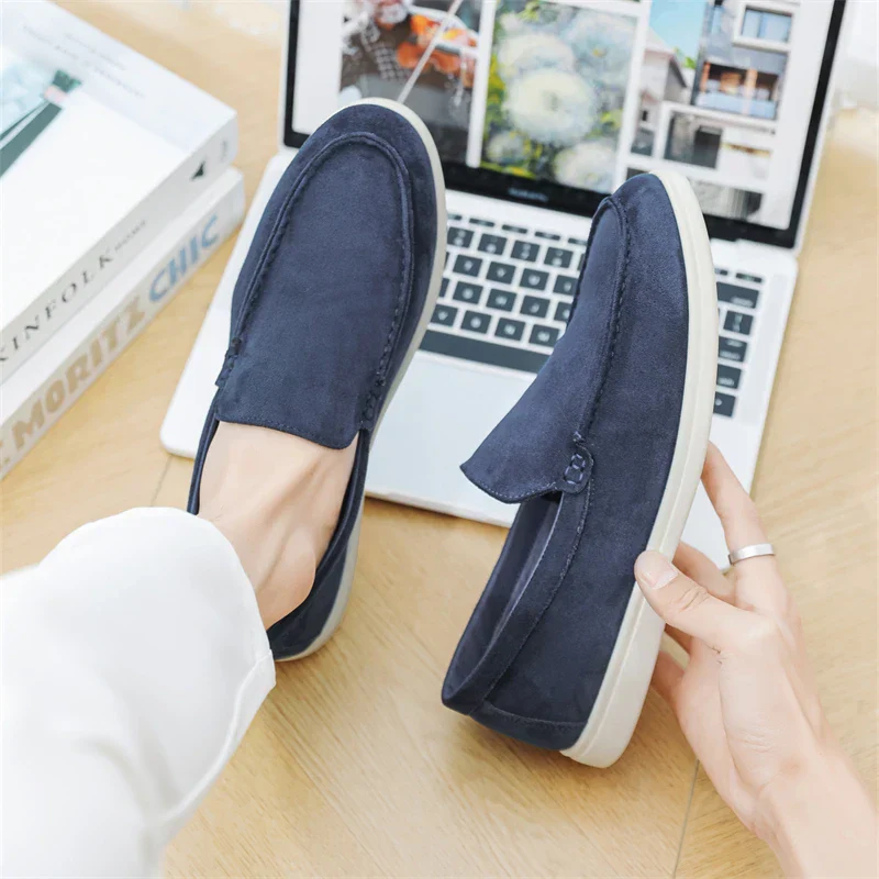 Lane | Casual Suede Loafers - Image 21