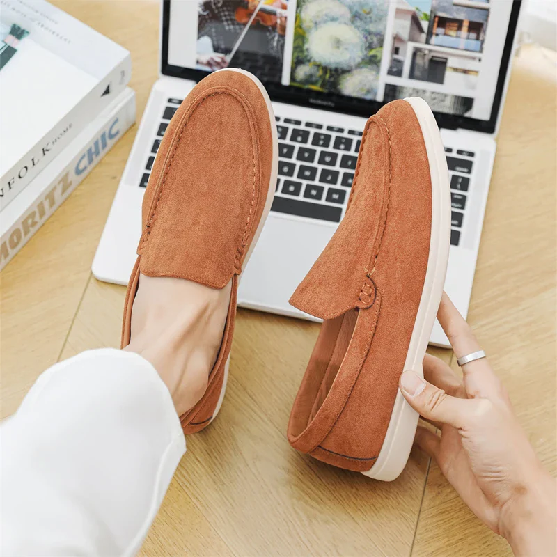 Lane | Casual Suede Loafers - Image 22