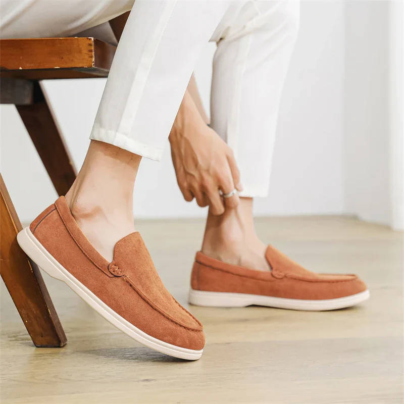 Lane | Casual Suede Loafers - Image 25