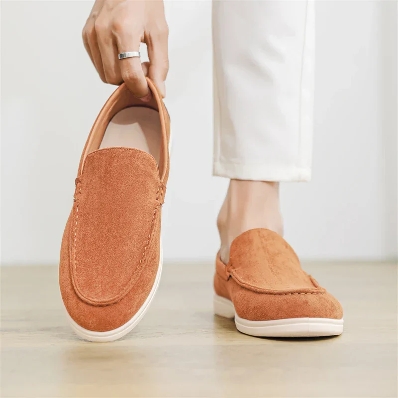 Lane | Casual Suede Loafers - Image 26