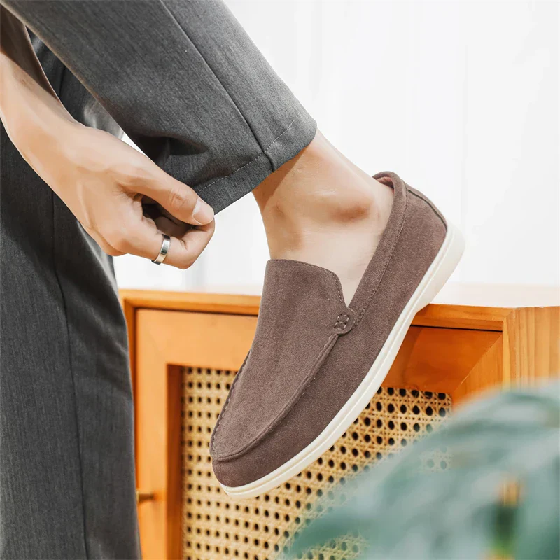 Lane | Casual Suede Loafers - Image 28
