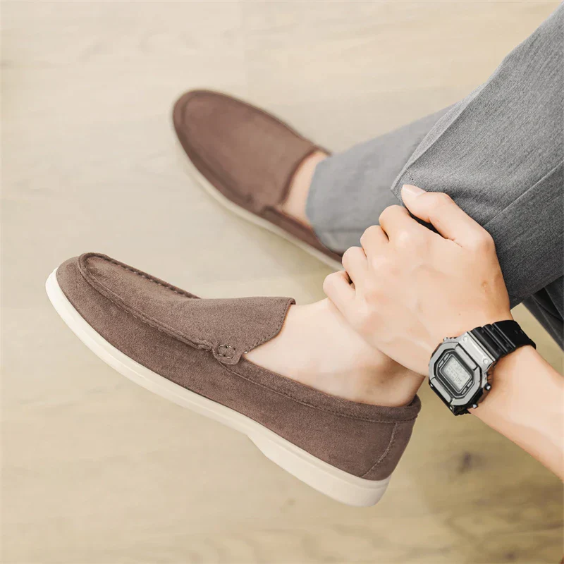 Lane | Casual Suede Loafers - Image 30