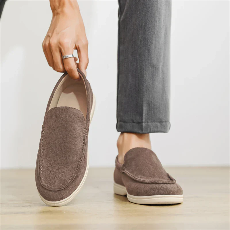 Lane | Casual Suede Loafers - Image 31