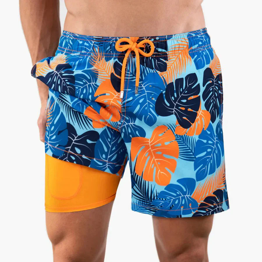 Langley® | Tropical Swimming Trunks - Image 2
