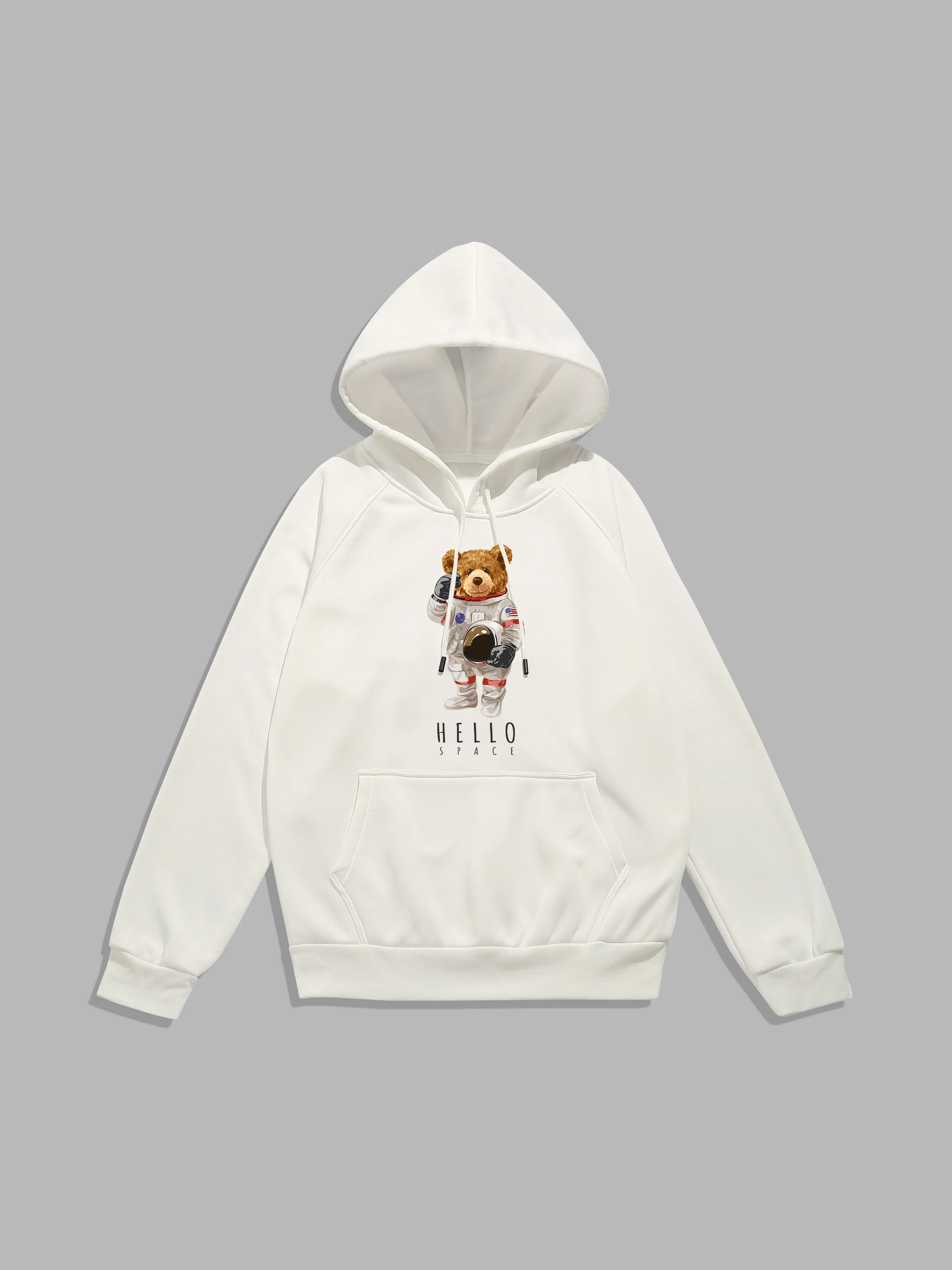 Langston | Astronaut Bear Print Hoodie - Image 10