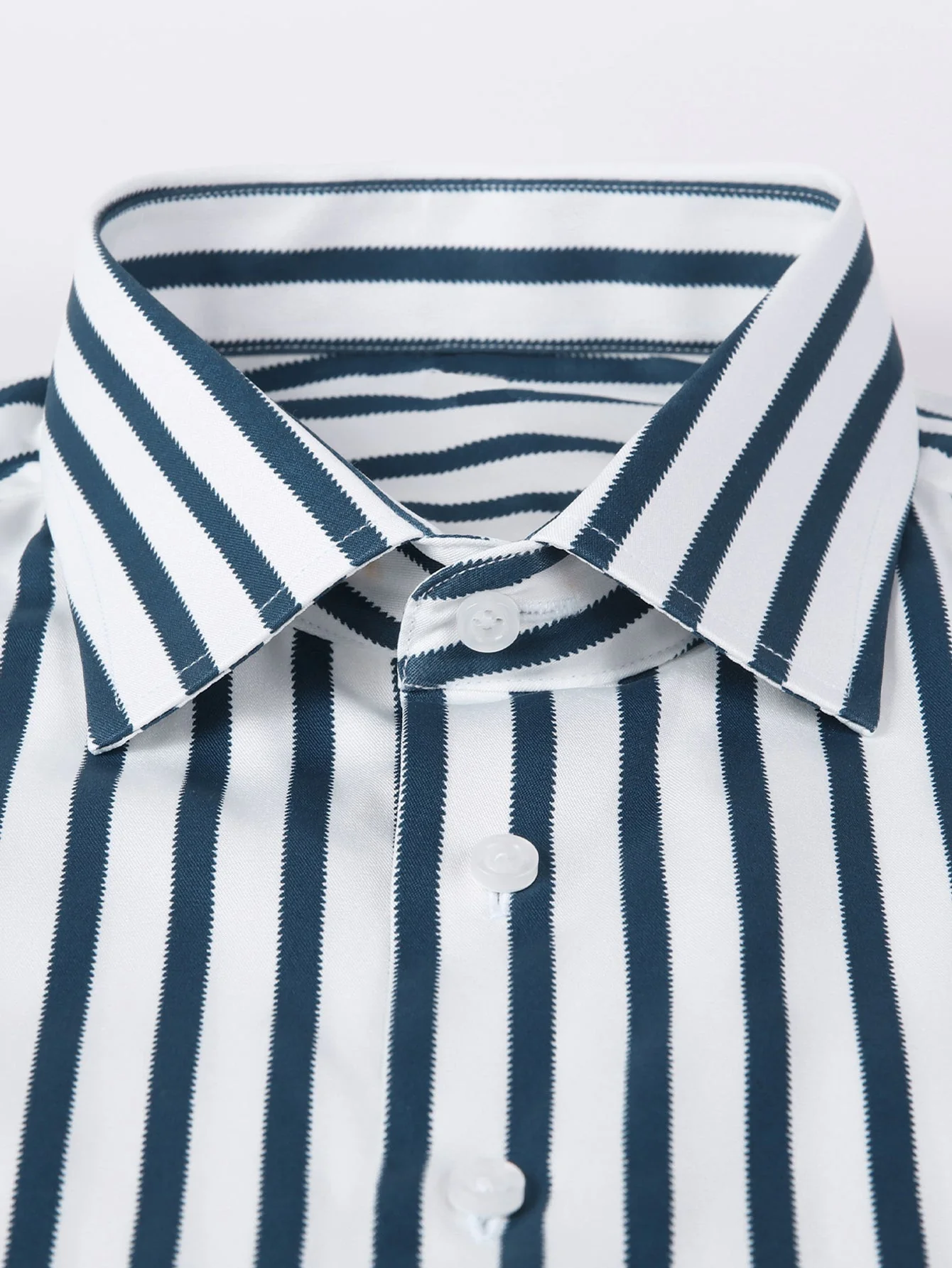 Lapo® | Long Sleeve Stripe Button Up Shirt - Image 4