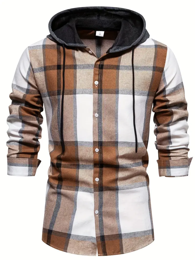 Larkin® | Stylish Lightweight Hooded Shirt For Men - Image 3