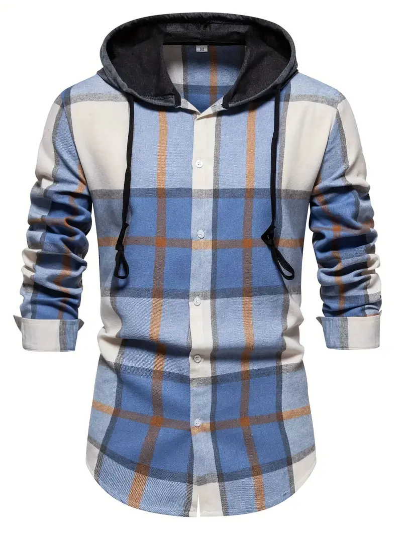 Larkin® | Stylish Lightweight Hooded Shirt For Men - Image 6