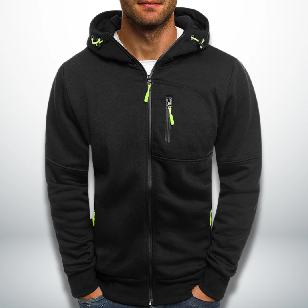 Larry® | Casual Sweatshirt With Zip - Image 2