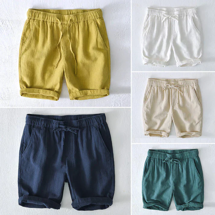 Lars | Breeze Linen Shorts - Image 3