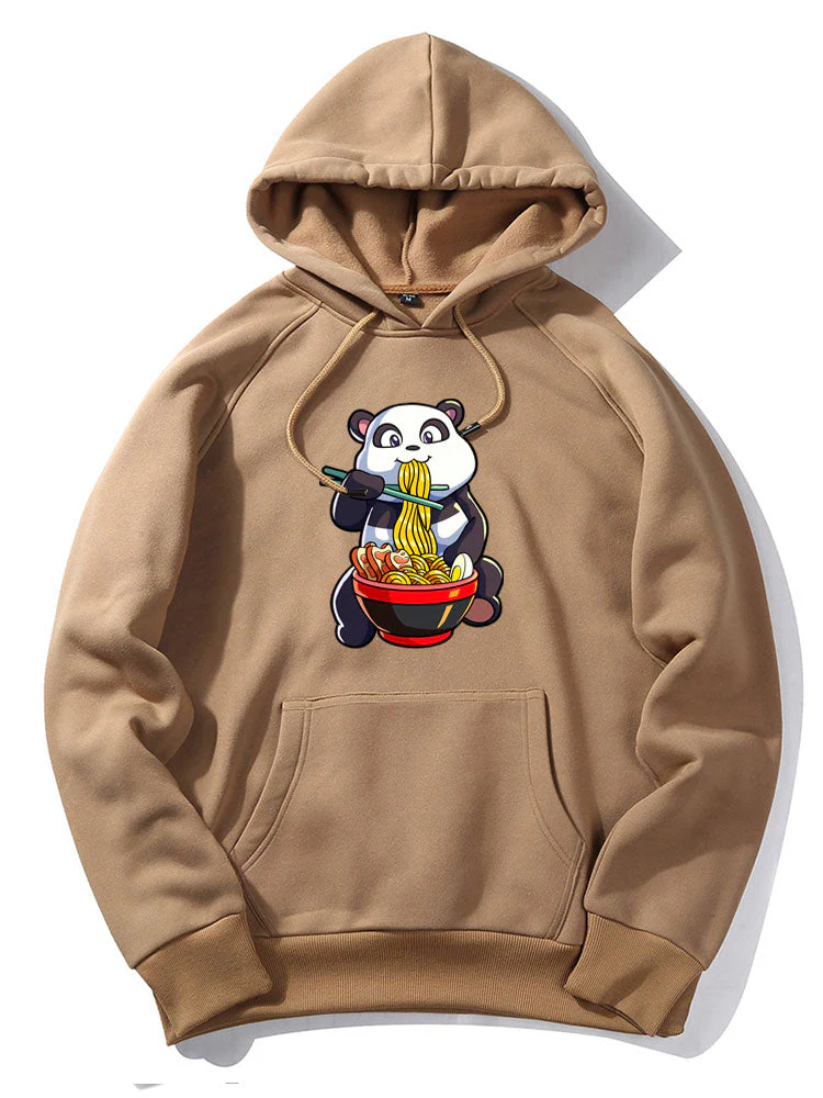 Lars | Panda Eating Ramen Print Hoodie - Image 6