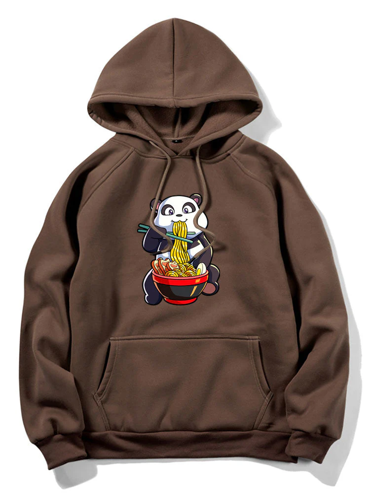 Lars | Panda Eating Ramen Print Hoodie - Image 9