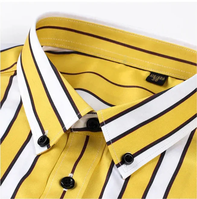 Latham | Men's Striped Casual Shirt - Image 11