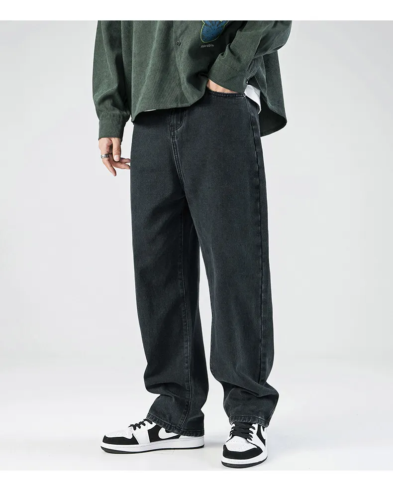 Laudelino® | Classic Loose Wide Jeans - Image 3