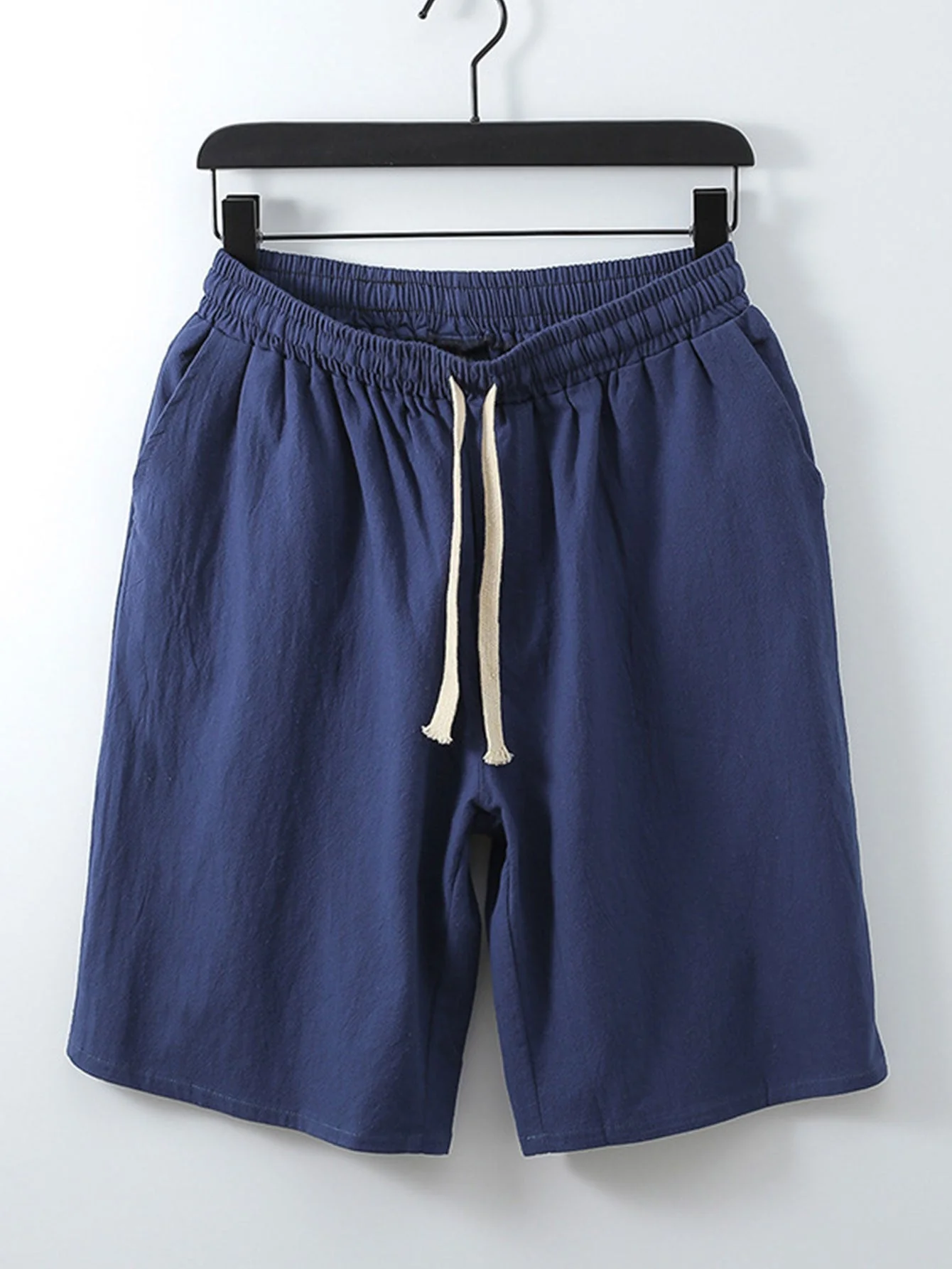 Laureano® | Man Cotton Drawstring Shorts - Image 5