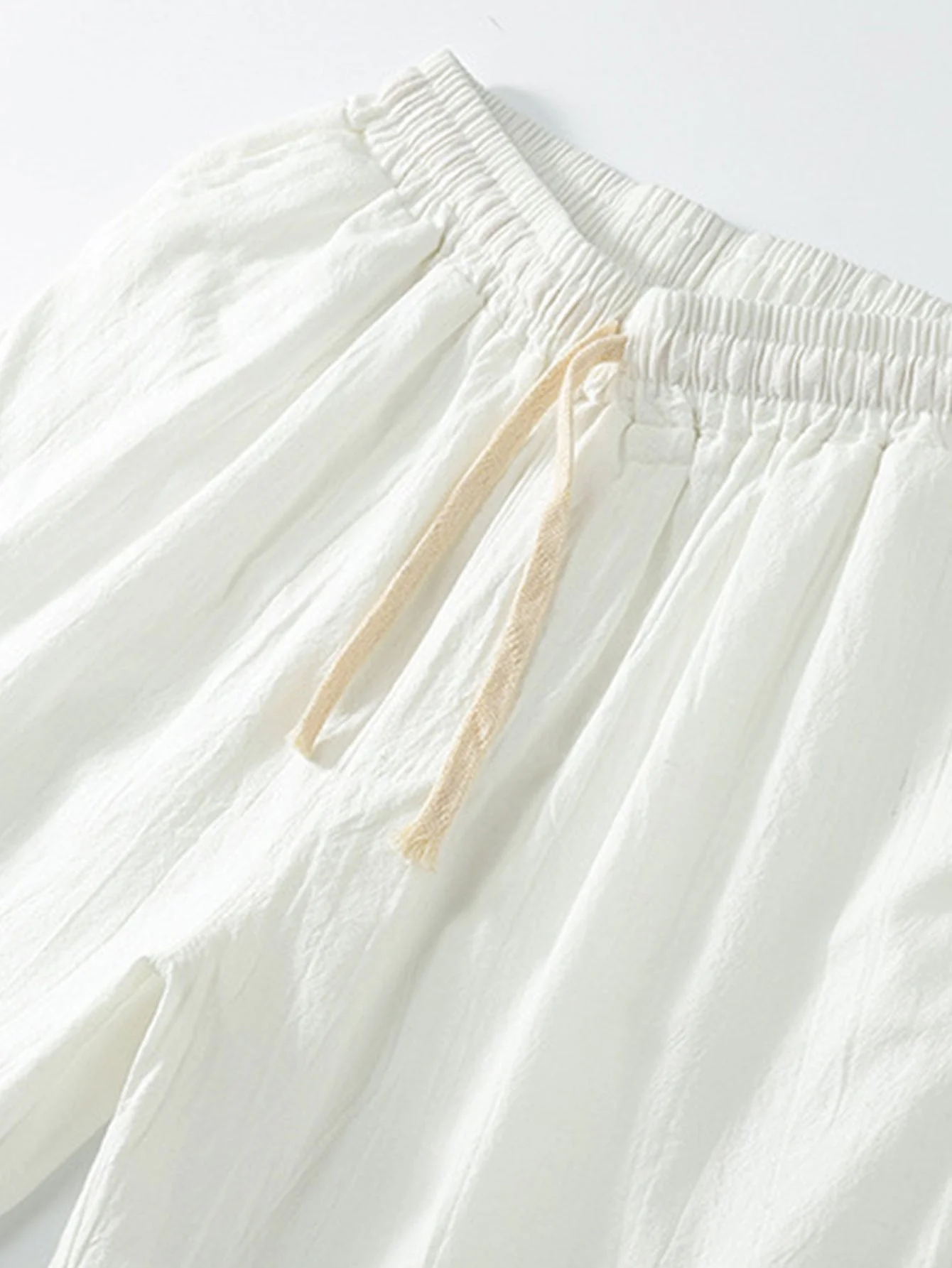Laureano® | Man Cotton Drawstring Shorts - Image 6