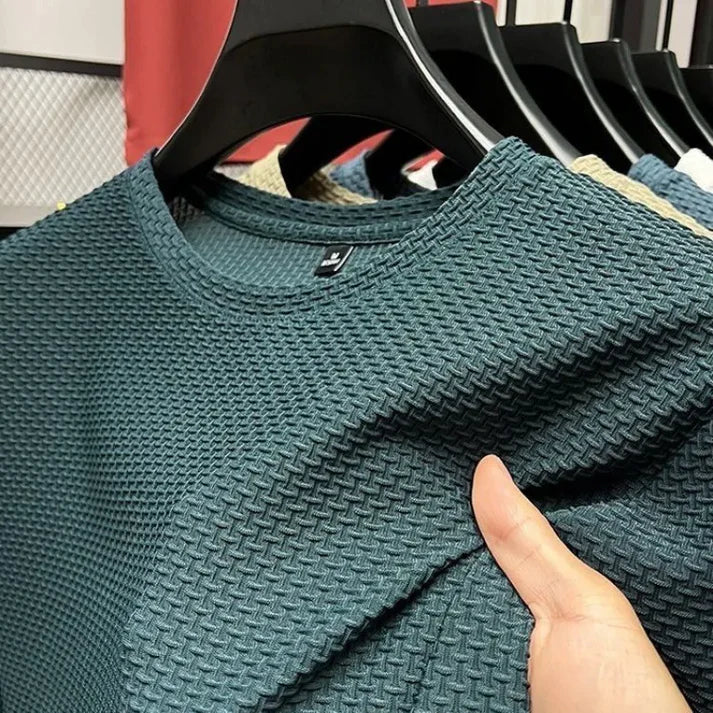 Laurence® | Short-Sleeved T-Shirt Made Of Ice Silk Mesh - Image 4