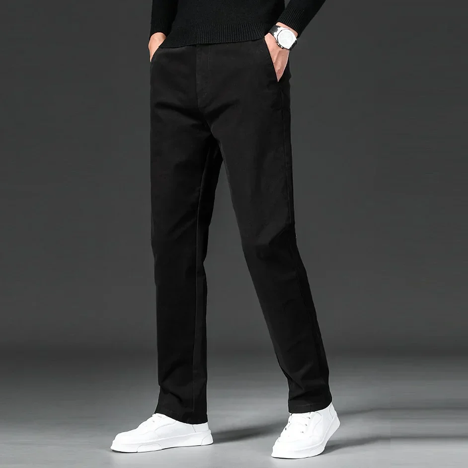 Laurent® | Straight Fit Cotton Stretch Chino - Image 2