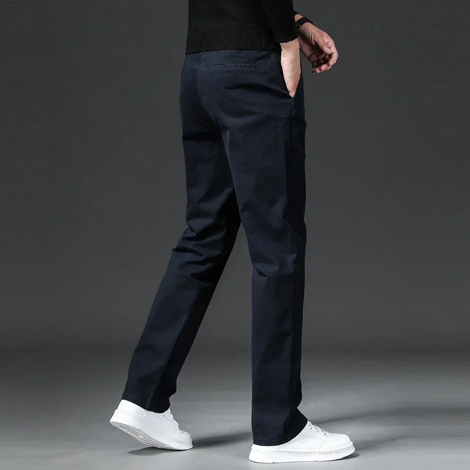 Laurent® | Straight Fit Cotton Stretch Chino - Image 4