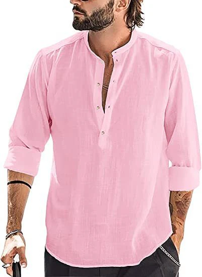 Lawerence® | Stand-Up Collar Leisure Shirt - Image 3