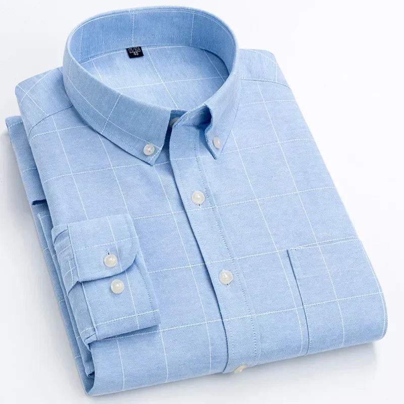 Lawrence | Long Sleeved Cotton Shirt - Image 10