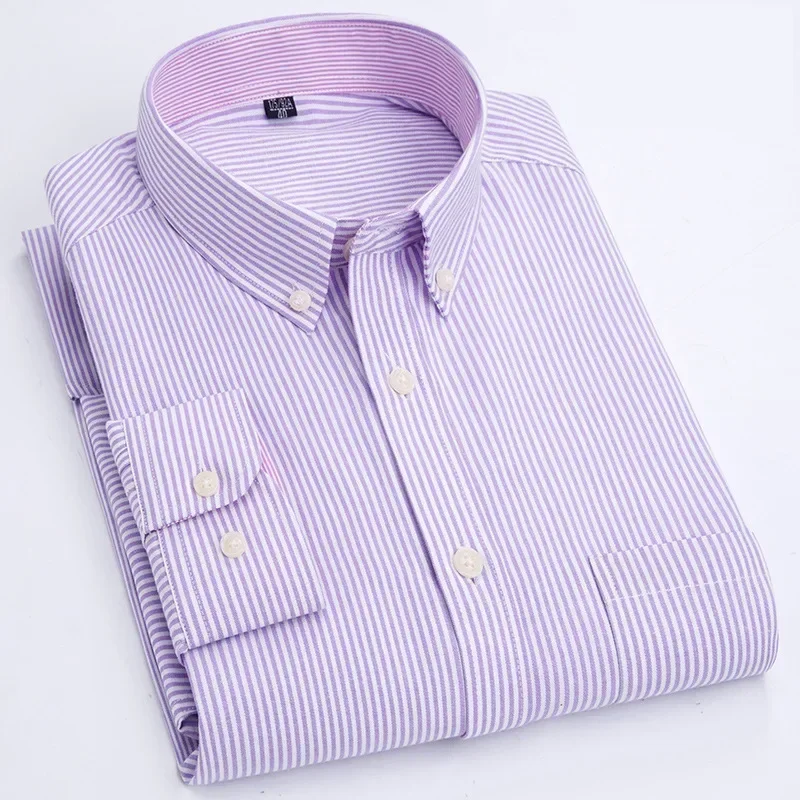 Lawrence | Long Sleeved Cotton Shirt - Image 15
