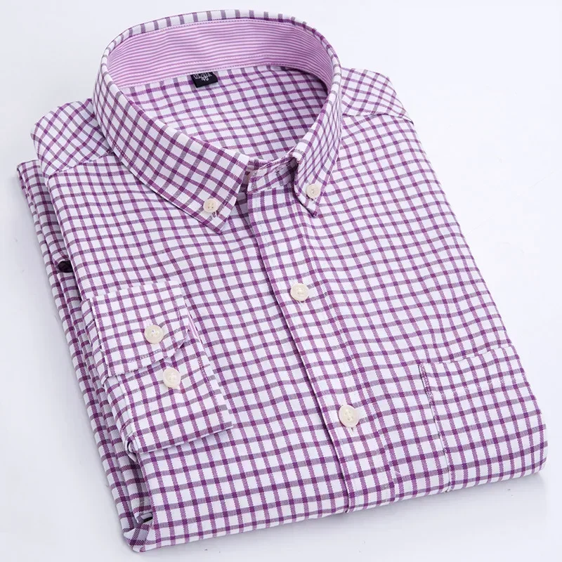 Lawrence | Long Sleeved Cotton Shirt - Image 17