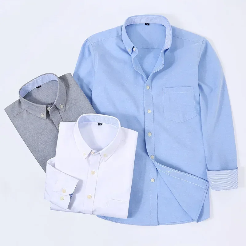 Lawrence | Long Sleeved Cotton Shirt - Image 20