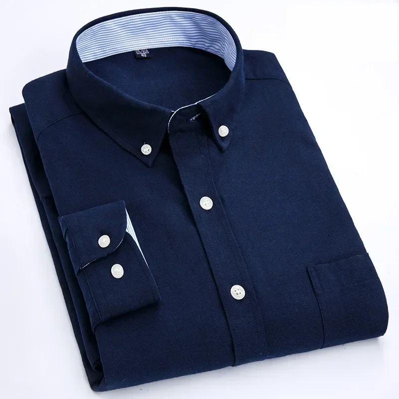 Lawrence | Long Sleeved Cotton Shirt - Image 6