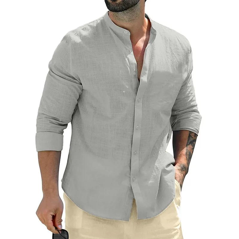 Lazar® | Men'S Linen Shirt - Image 8