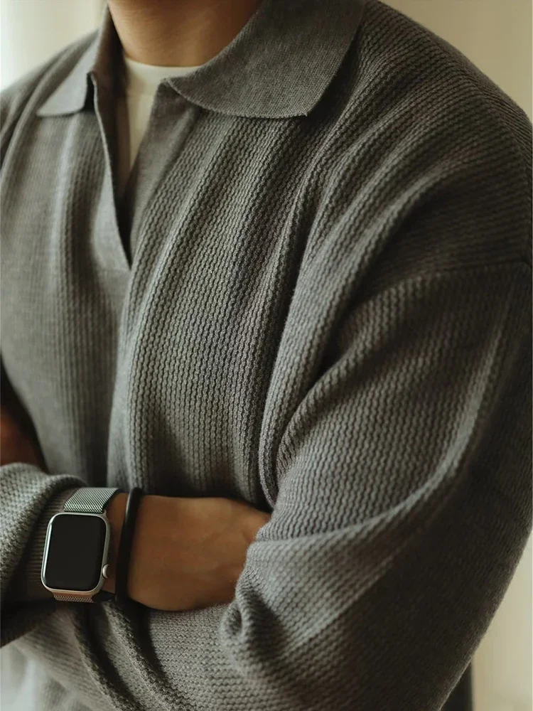 Lázaro® | Casual Knit Polo - Image 4
