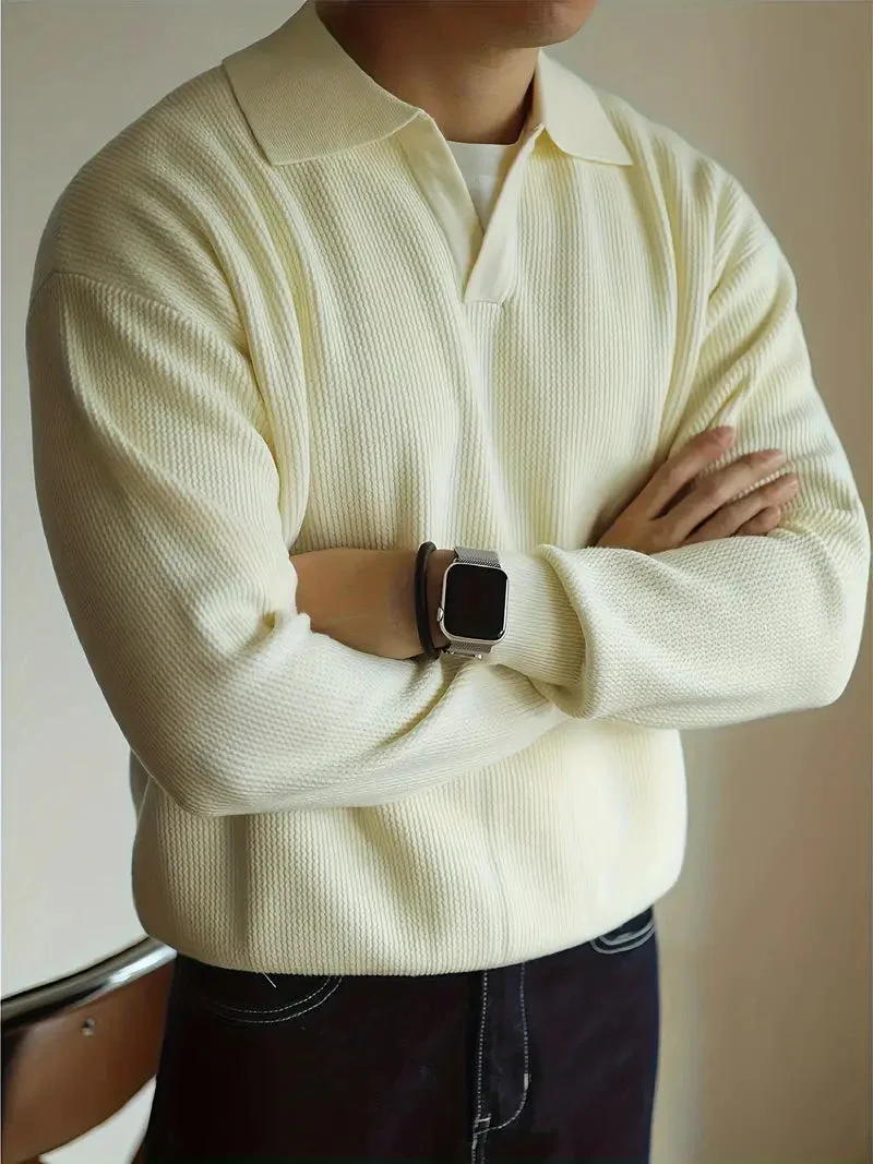 Lázaro® | Casual Knit Polo - Image 6