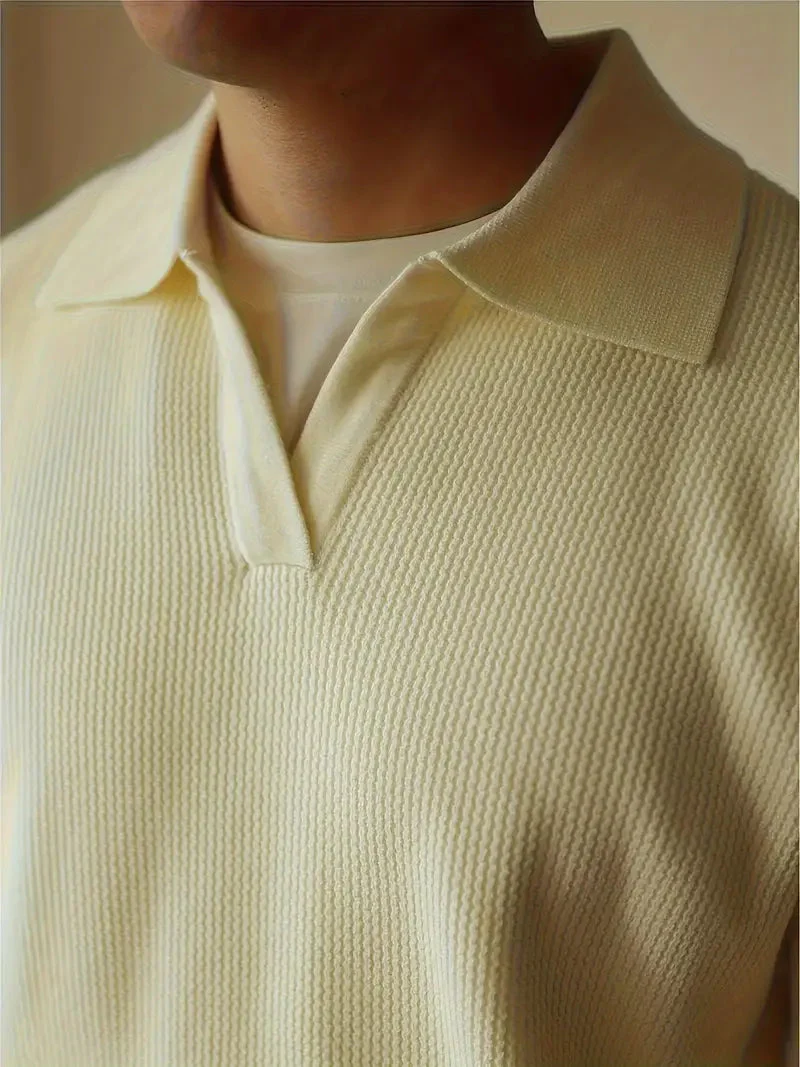Lázaro® | Casual Knit Polo - Image 7