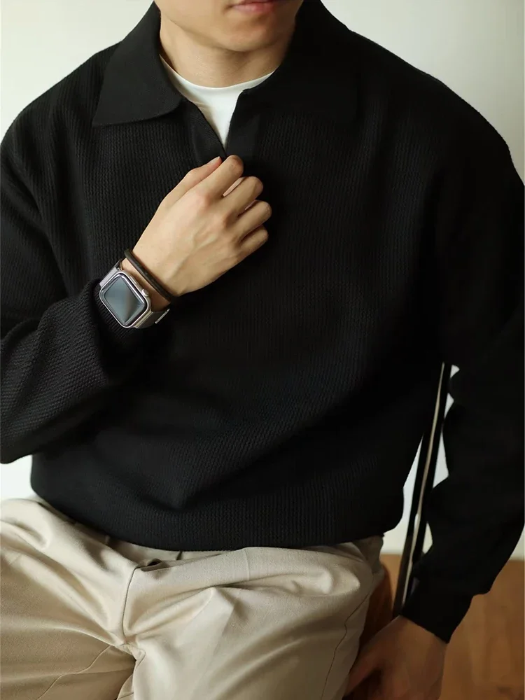 Lázaro® | Casual Knit Polo - Image 9