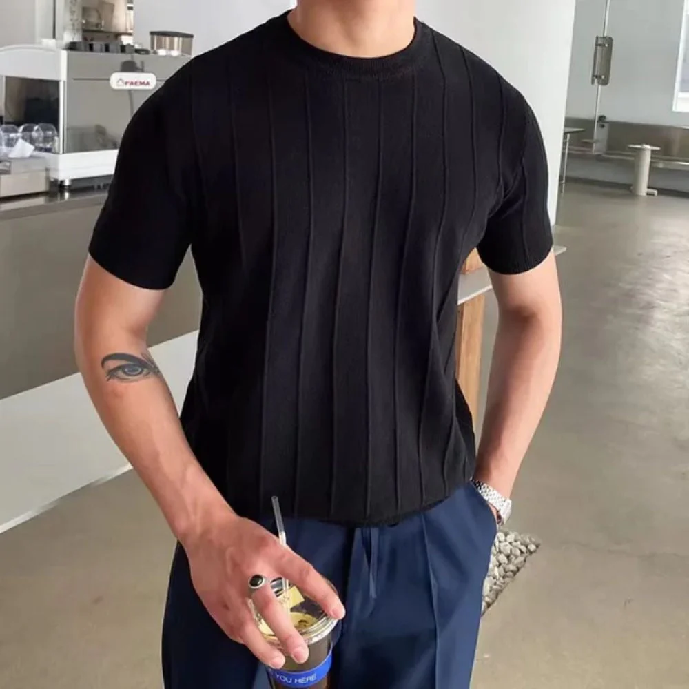 Lazaro® | Knitted T-Shirt - Image 6