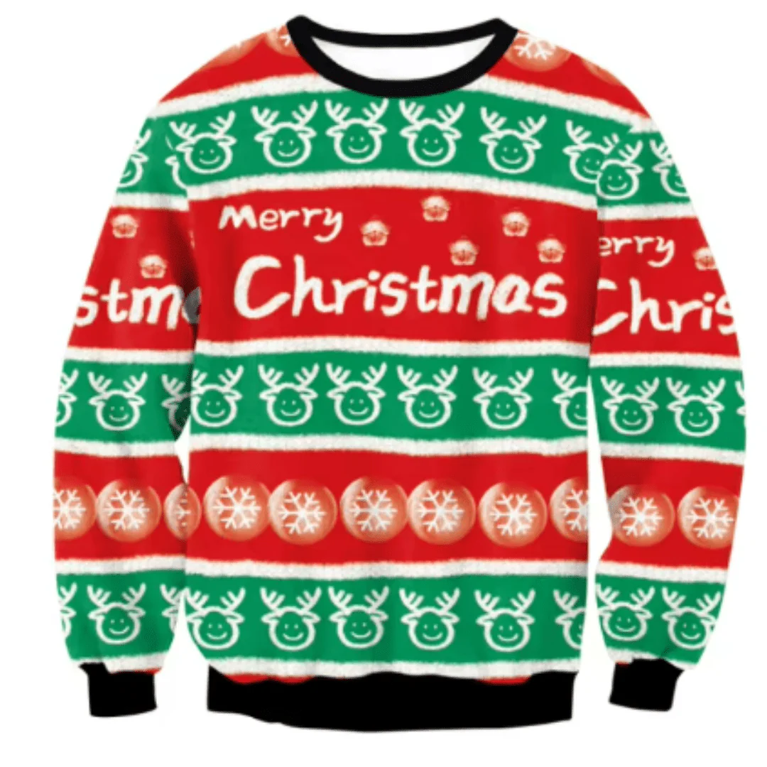 Lázaro® | Men’s Chrisas Jumper With Playful Seasonal Designs - Image 6