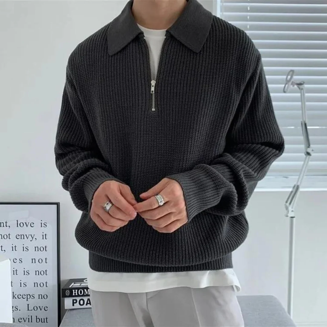 Lazaro | Julius Half-Zip Sweater - Image 14