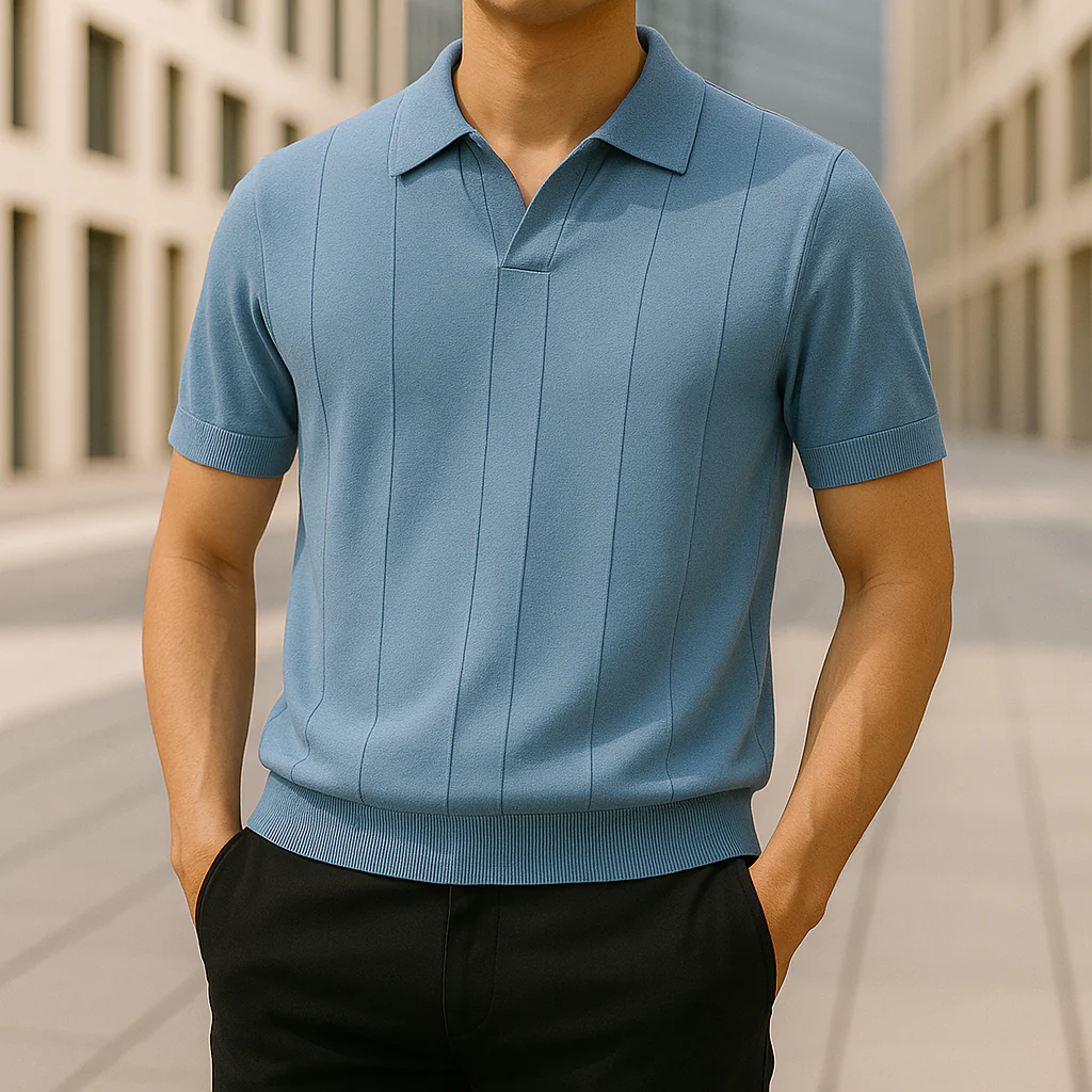 Leif® | Knit Polo Shirt - Image 2