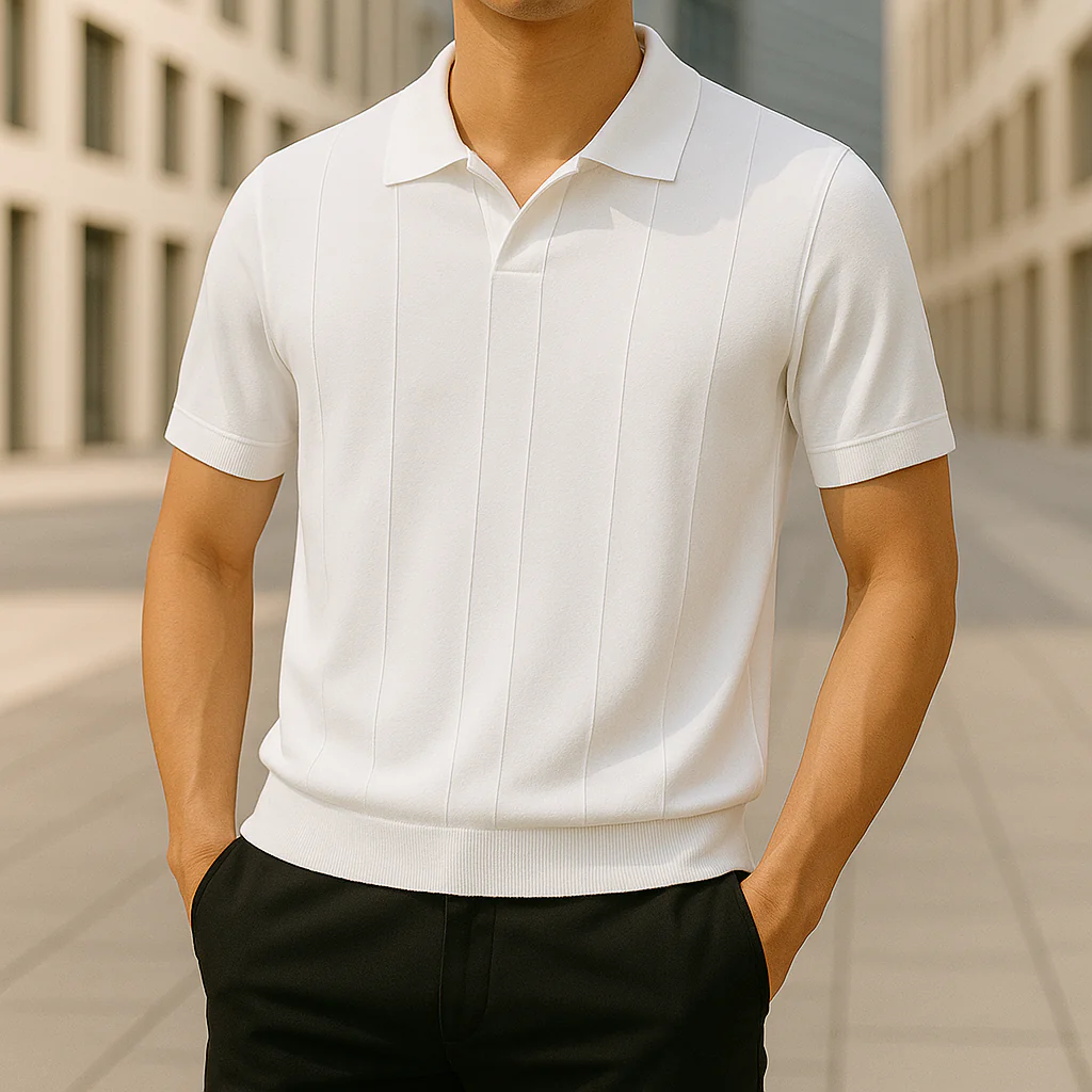 Leif® | Knit Polo Shirt - Image 4